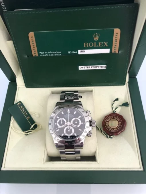 Incredible Copies Rolex Daytona 116520 Automatic Movement 40mm Steel Case Mens/unisex Watch - Image 2