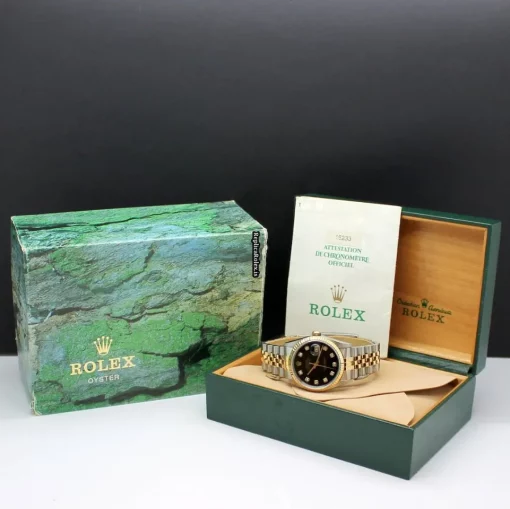 Epic Fake Rolex Datejust 16233 Caliber 3135 Automatic Movement 36mm Steel Case Mens/unisex Watch - Image 10