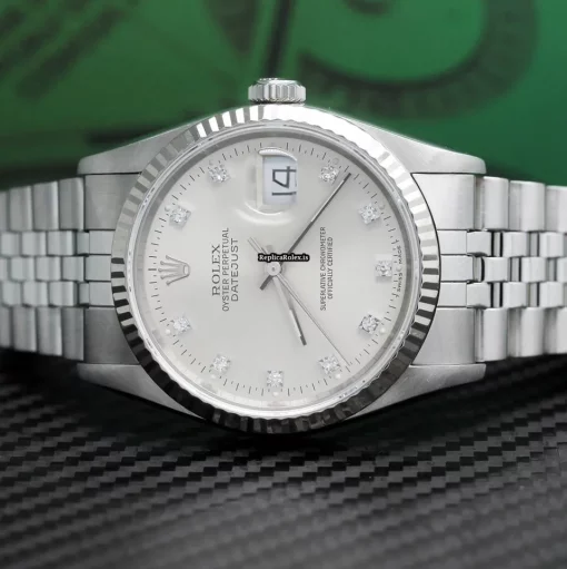 Unique Replica Rolex Datejust 16234 Caliber 3135 Automatic Movement 36mm Steel Case Mens/unisex Watch - Image 2