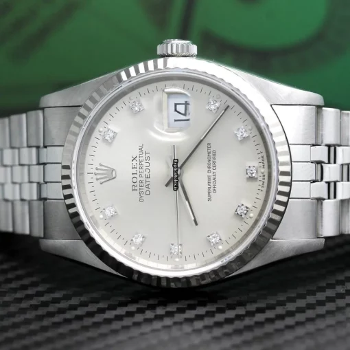 Unique Replica Rolex Datejust 16234 Caliber 3135 Automatic Movement 36mm Steel Case Mens/unisex Watch - Image 4