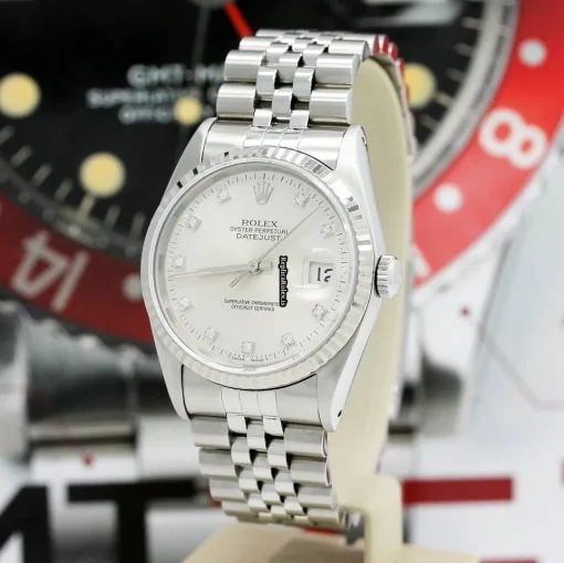 Unique Replica Rolex Datejust 16234 Caliber 3135 Automatic Movement 36mm Steel Case Mens/unisex Watch - Image 8