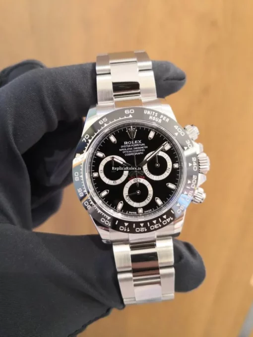 Excellent Fake Rolex Daytona 116500ln Caliber 4130 Automatic Movement 40mm Steel Case Mens/unisex Watch - Image 6