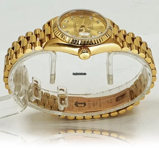 Unique Replica Rolex Lady-datejust 79178 Caliber 2235 Automatic Movement 26mm Yellow Gold Case Womens Watch - Image 5