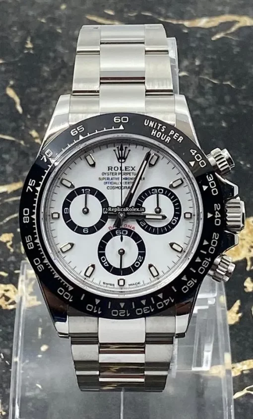 Beautiful Replica Rolex Daytona 116500ln Caliber 4130 Automatic Movement 40mm Steel Case Mens/unisex Watch