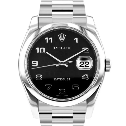 High-end Fake Rolex Datejust 116200 Automatic Movement 36mm Steel Case Mens/unisex Watch - Image 2
