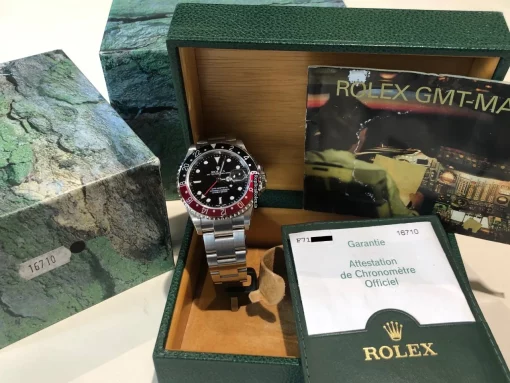 Fantastic Clone Rolex Gmt-master II 16710 Caliber 3185 Automatic Movement 40mm Steel Case Mens/unisex Watch