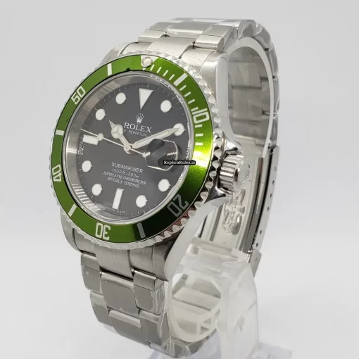 Excellent Replica Rolex Submariner Date 16610lv Caliber 3135 Automatic Movement 40mm Steel Case Mens/unisex Watch - Image 3