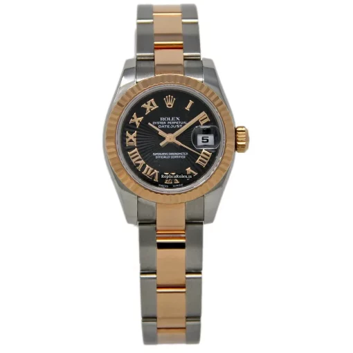 Fantastic Replicas Rolex Lady-datejust 179171 Caliber 2235 Automatic Movement 26mm Steel Case Womens Watch - Image 2