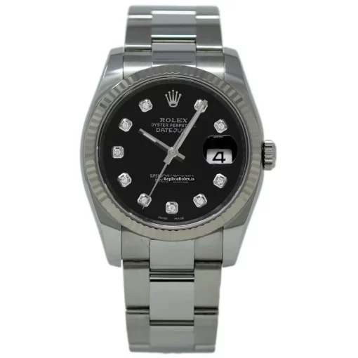 Great Replica Rolex Datejust 116234 Caliber 3135 Automatic Movement 36mm Steel Case Mens/unisex Watch - Image 2
