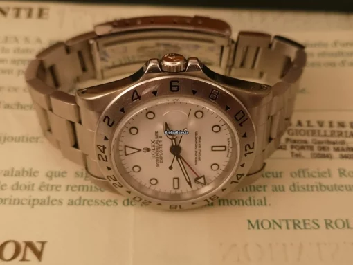 Fine Replica Rolex Explorer II 16570 Caliber 3185 Automatic Movement 40mm Steel Case Mens/unisex Watch - Image 12