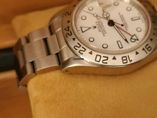 Fine Replica Rolex Explorer II 16570 Caliber 3185 Automatic Movement 40mm Steel Case Mens/unisex Watch - Image 14