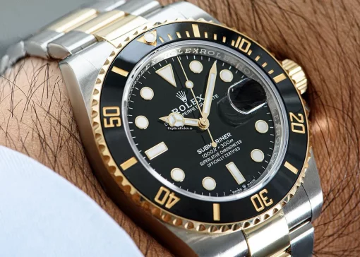 Great Fake Rolex Submariner Date 126613ln Automatic Movement 41mm Gold/steel Case Mens/unisex Watch - Image 8
