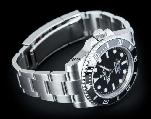 Stylish Fakes Rolex Submariner 114060 Automatic Movement 40mm Steel Case Mens/unisex Watch - Image 5