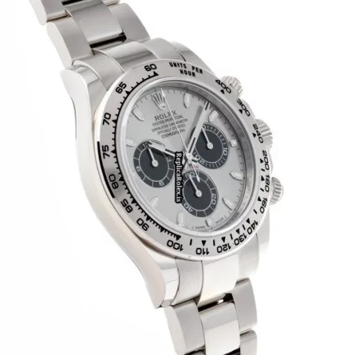 Mind-boggling Fakes Rolex Daytona 116509 Caliber 4130 Automatic Movement 40mm White Gold Case Watch - Image 3