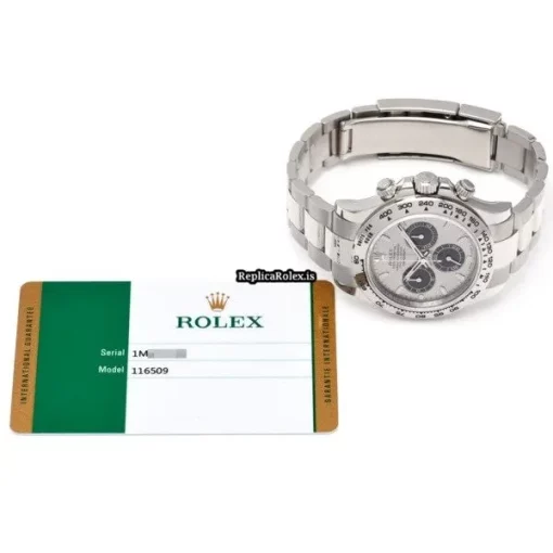 Mind-boggling Fakes Rolex Daytona 116509 Caliber 4130 Automatic Movement 40mm White Gold Case Watch - Image 5