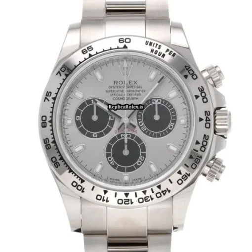 Mind-boggling Fakes Rolex Daytona 116509 Caliber 4130 Automatic Movement 40mm White Gold Case Watch - Image 6