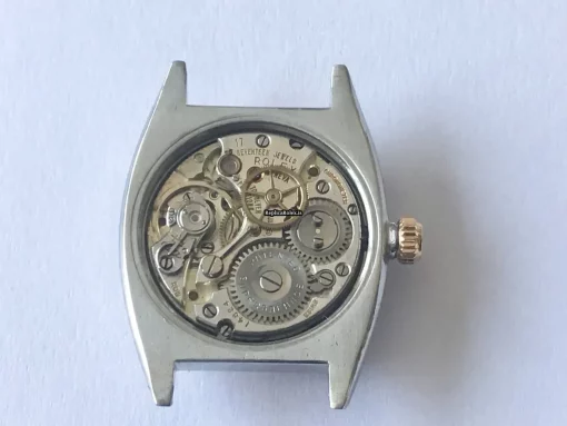 Durable Replica Rolex Bubble Back 3359 Manual Winding Movement 29x38mm Gold/steel Case Mens/unisex Watch - Image 3
