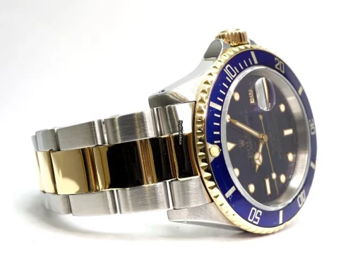 Inexpensive Replica Rolex Submariner Date 16613 Caliber 3135 Automatic Movement 40mm Gold/steel Case Mens/unisex Watch - Image 3