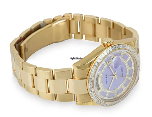 Offering Replica Rolex Day-date 118398br Automatic Movement 36mm Yellow Gold Case Mens/unisex Watch - Image 5