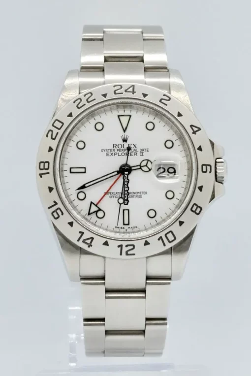 1:1 Clone Rolex Explorer II 16570 Caliber 3186 Automatic Movement 40mm Steel Case Mens/unisex Watch