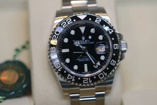 High Quality Replica Rolex Gmt-master II 116710ln-0001 Caliber 3186 Automatic Movement 40mm Steel Case Mens/unisex Watch - Image 3