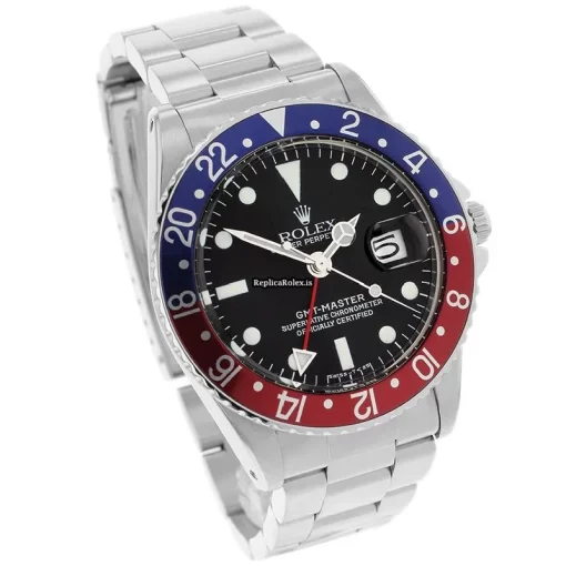 Swiss Replica Rolex Gmt-master 1675 Automatic Movement 39mm Steel Case Mens/unisex Watch - Image 3