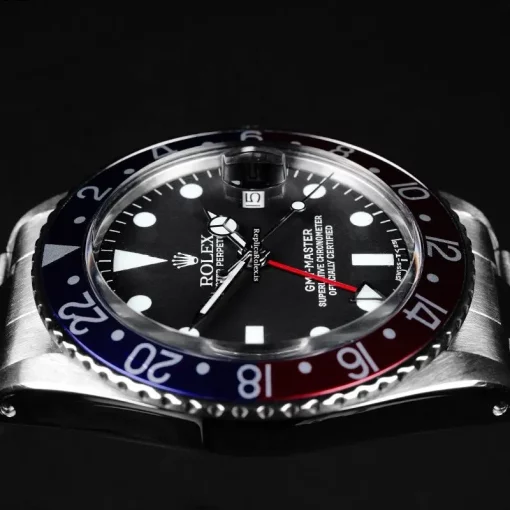 Swiss Replica Rolex Gmt-master 1675 Automatic Movement 39mm Steel Case Mens/unisex Watch - Image 8