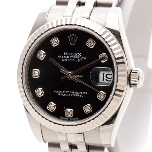 Fabulous Fake Rolex Lady-datejust 178274 Caliber 2235 Automatic Movement 31mm Steel Case Womens Watch
