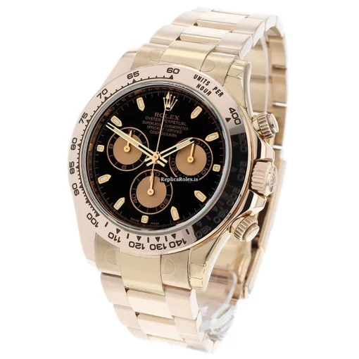 Lovely Replica Rolex Daytona 116505 Automatic Movement 40mm Rose Gold Case Mens/unisex Watch