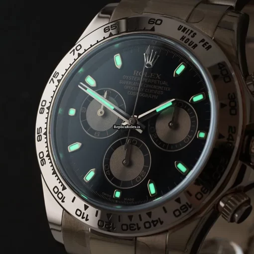 Lovely Replica Rolex Daytona 116505 Automatic Movement 40mm Rose Gold Case Mens/unisex Watch - Image 2