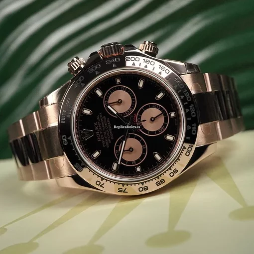 Lovely Replica Rolex Daytona 116505 Automatic Movement 40mm Rose Gold Case Mens/unisex Watch - Image 3