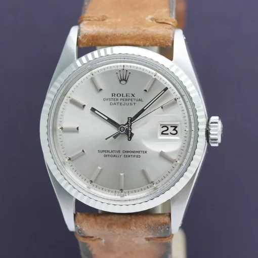 Wonderful Replica Rolex Datejust 1601 Caliber 1560 Automatic Movement 36x44,1mm Steel Case Mens/unisex Watch - Image 10