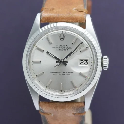 Wonderful Replica Rolex Datejust 1601 Caliber 1560 Automatic Movement 36x44,1mm Steel Case Mens/unisex Watch - Image 9