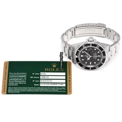 Great Replica Rolex Submariner Date 16610 Caliber 3135 Automatic Movement 40mm Steel Case Watch - Image 5