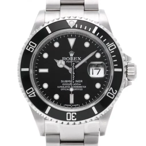 Great Replica Rolex Submariner Date 16610 Caliber 3135 Automatic Movement 40mm Steel Case Watch - Image 6