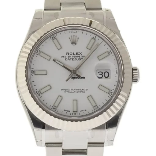 Terrific Replica Rolex Datejust II 116334 Caliber 3136 Automatic Movement 41mm Steel Case Mens/unisex Watch
