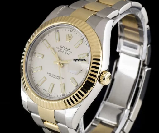 Lovely Fakes Rolex Datejust II 116333 Automatic Movement 41mm Gold/steel Case Mens/unisex Watch - Image 2