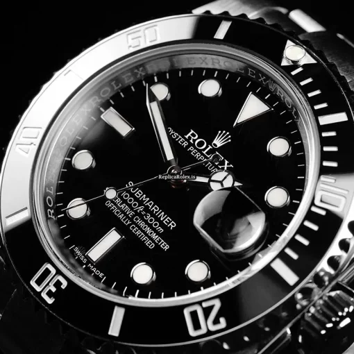 Reliable Fake Rolex Submariner Date 116610ln 40mm Steel Case Mens/unisex Watch - Image 12
