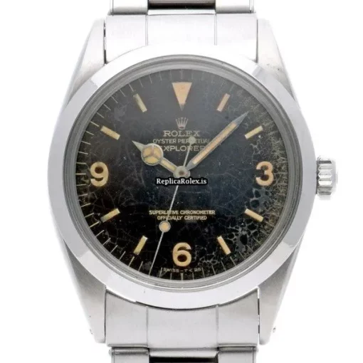 Terrific Replica Rolex Explorer 1016 Caliber 1570 Automatic Movement 36mm Steel Case Watch - Image 4