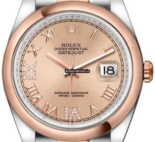 Recommend Imitation Rolex Datejust 126201 Automatic Movement 36mm Gold/steel Case Mens/unisex Watch