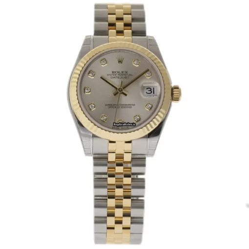 Epic Fake Rolex Lady-datejust 178273 Caliber 2235 Automatic Movement 31mm Steel Case Womens Watch - Image 2