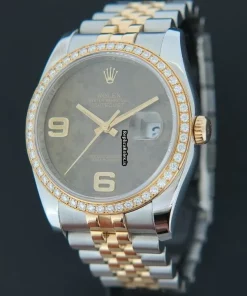 Marvellous Imitation Rolex Datejust 116243 Automatic Movement 36mm Gold/steel Case Womens Watch
