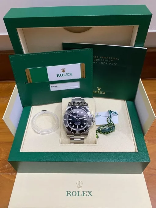 Quality Imitation Rolex Submariner 114060 Caliber 3130 Automatic Movement 40mm Steel Case Mens/unisex Watch - Image 3