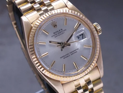 Wonderful Imitation Rolex Datejust 1601 Caliber 1570 Automatic Movement 36mm Yellow Gold Case Mens/unisex Watch - Image 11