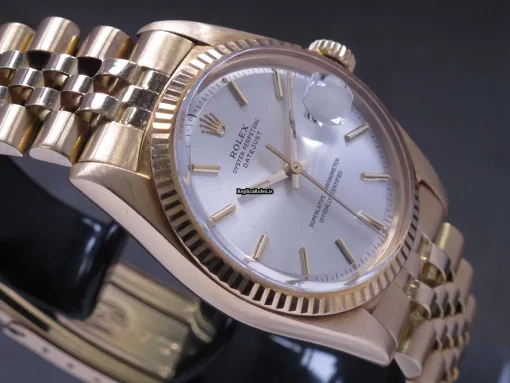 Wonderful Imitation Rolex Datejust 1601 Caliber 1570 Automatic Movement 36mm Yellow Gold Case Mens/unisex Watch - Image 12