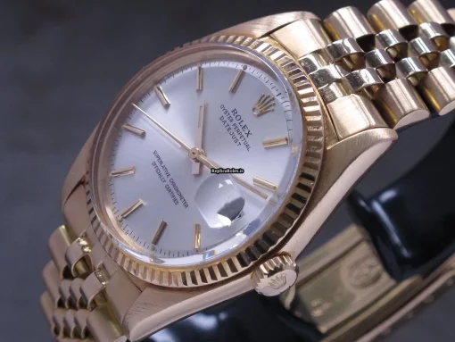 Wonderful Imitation Rolex Datejust 1601 Caliber 1570 Automatic Movement 36mm Yellow Gold Case Mens/unisex Watch - Image 13