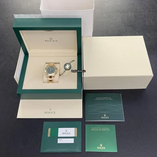 Amazing Clone Rolex Daytona 116528 Automatic Movement 40mm Yellow Gold Case Watch - Image 7