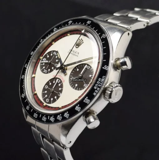 Cool Replica Rolex Daytona 6241 Manual Winding Movement Steel Case Mens/unisex Watch - Image 4