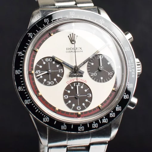 Cool Replica Rolex Daytona 6241 Manual Winding Movement Steel Case Mens/unisex Watch - Image 7