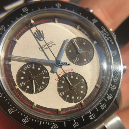 Cool Replica Rolex Daytona 6241 Manual Winding Movement Steel Case Mens/unisex Watch - Image 8